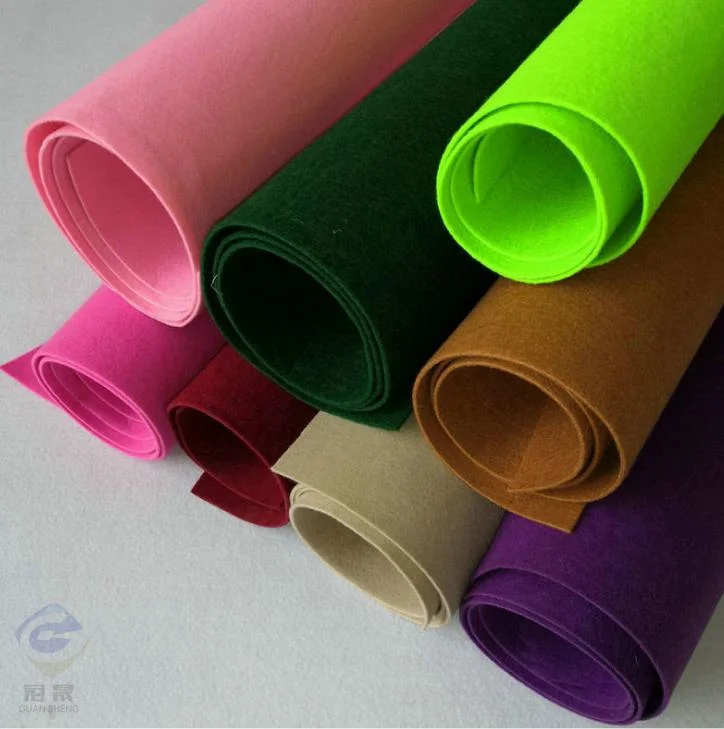 Made in China Best Sell Colors Needle Punch Non-Woven Textile Fabric