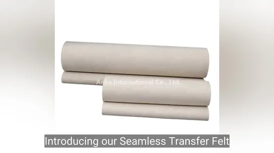 Heat Resistance Ironing Nomex Felt Belt