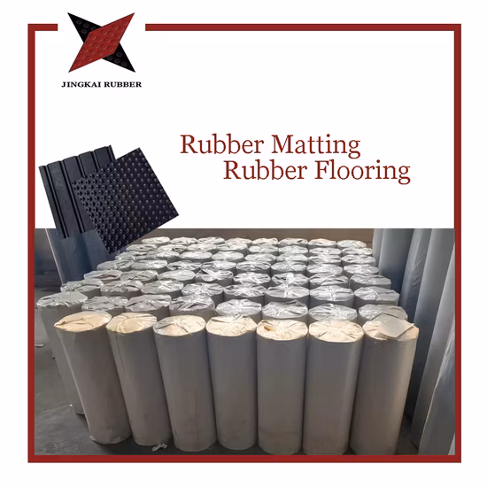 Shopping Mall Supermarkets Special Packaging Rubber Stable Rubber Cow Mat